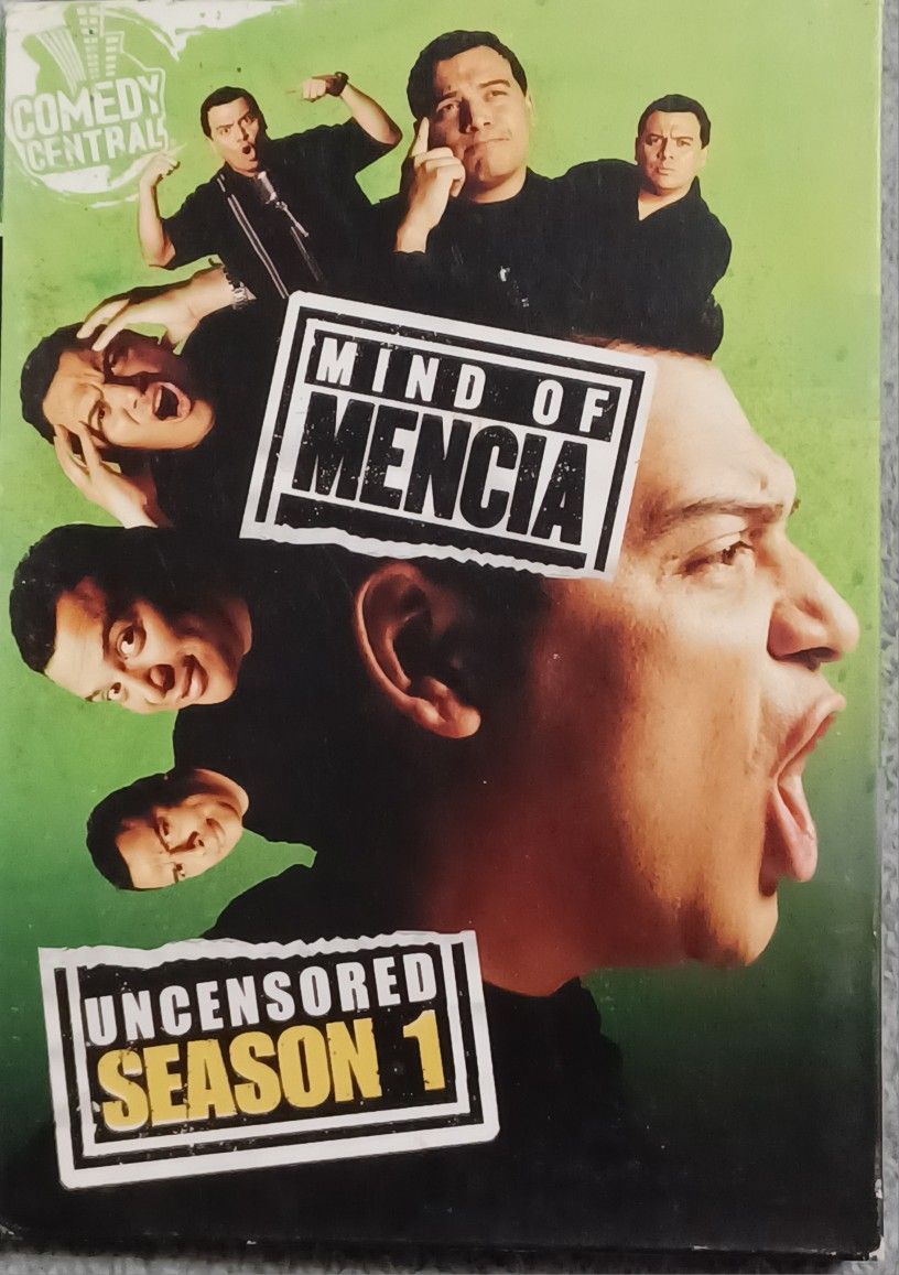 Mind Of Mencia DVD Season 1 2 Disc Set Comedy Stand Up Funny Skits