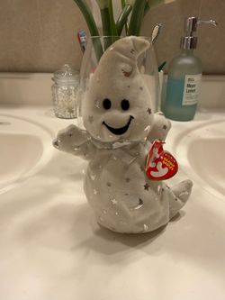 Beanie Babies Ghost Stuffed Animal Plush Toy