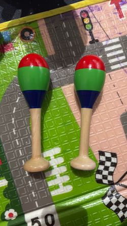 Wooden maracas