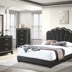 Queen Size Frame And Mattress 