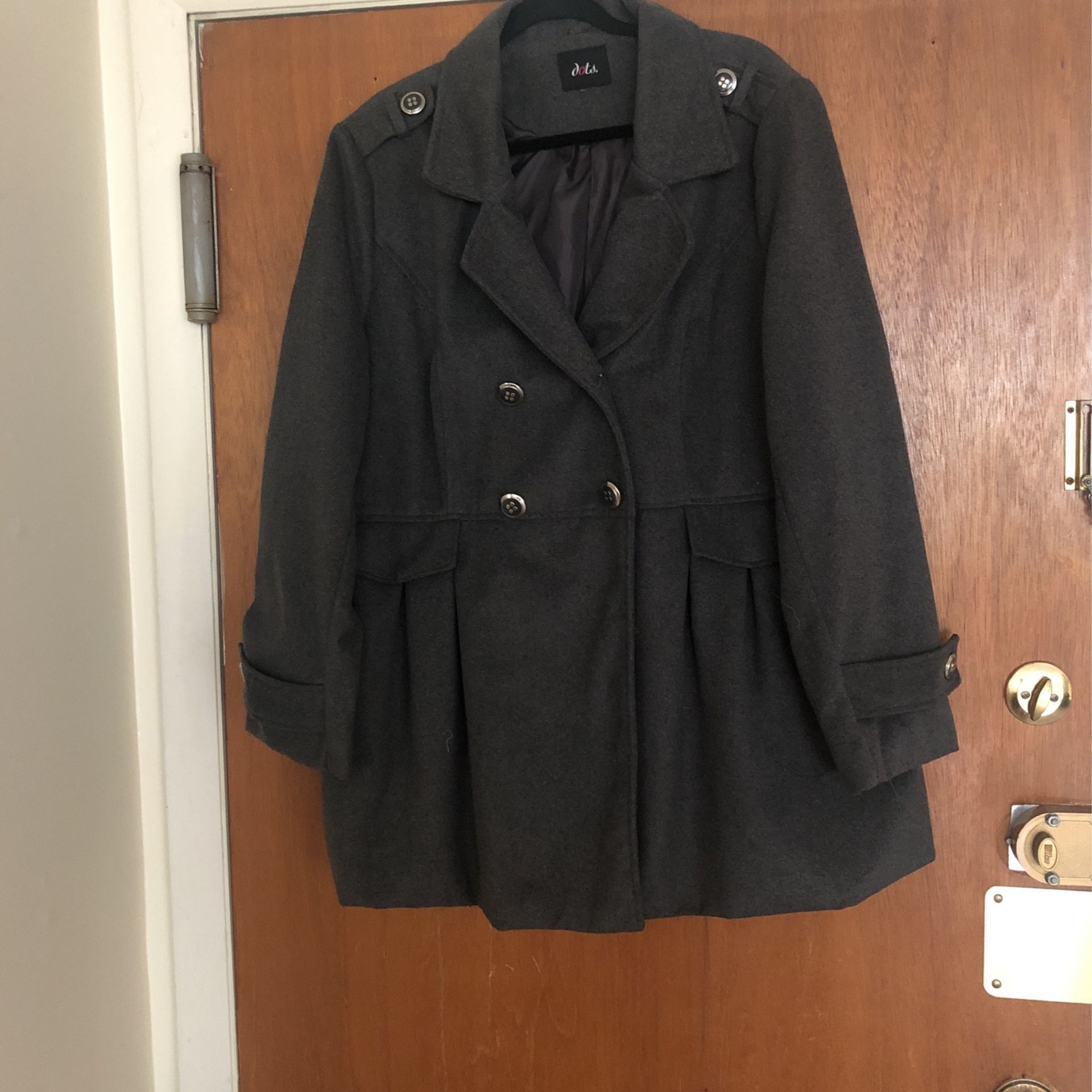 Gray Coat Size XL