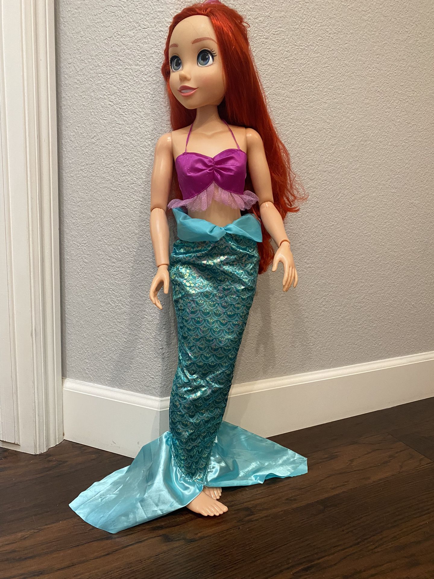 Disney Princess the Little Mermaid 32 inch Playdate Ariel Doll
