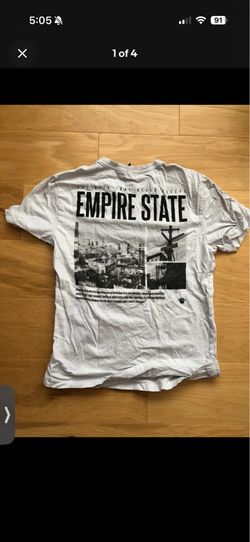 H&M 'Empire State' New York T-shirt - S