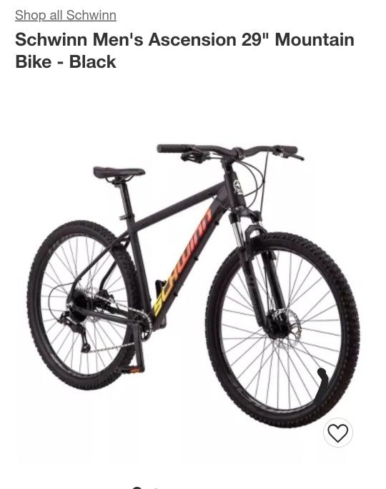 Schwinn
Schwinn Men's Ascension 29" Mountain Bike - Black
