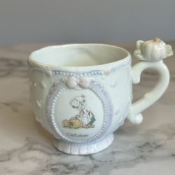 October Precious Moments Tea Cup