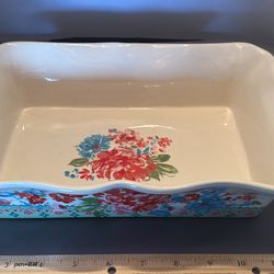 Pioneer Woman Ceramic Baker Dish