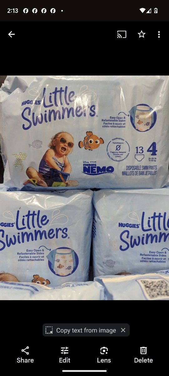 Huggies Little Swimmers Size 4
