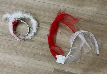 Costume Headbands Angel & Devil