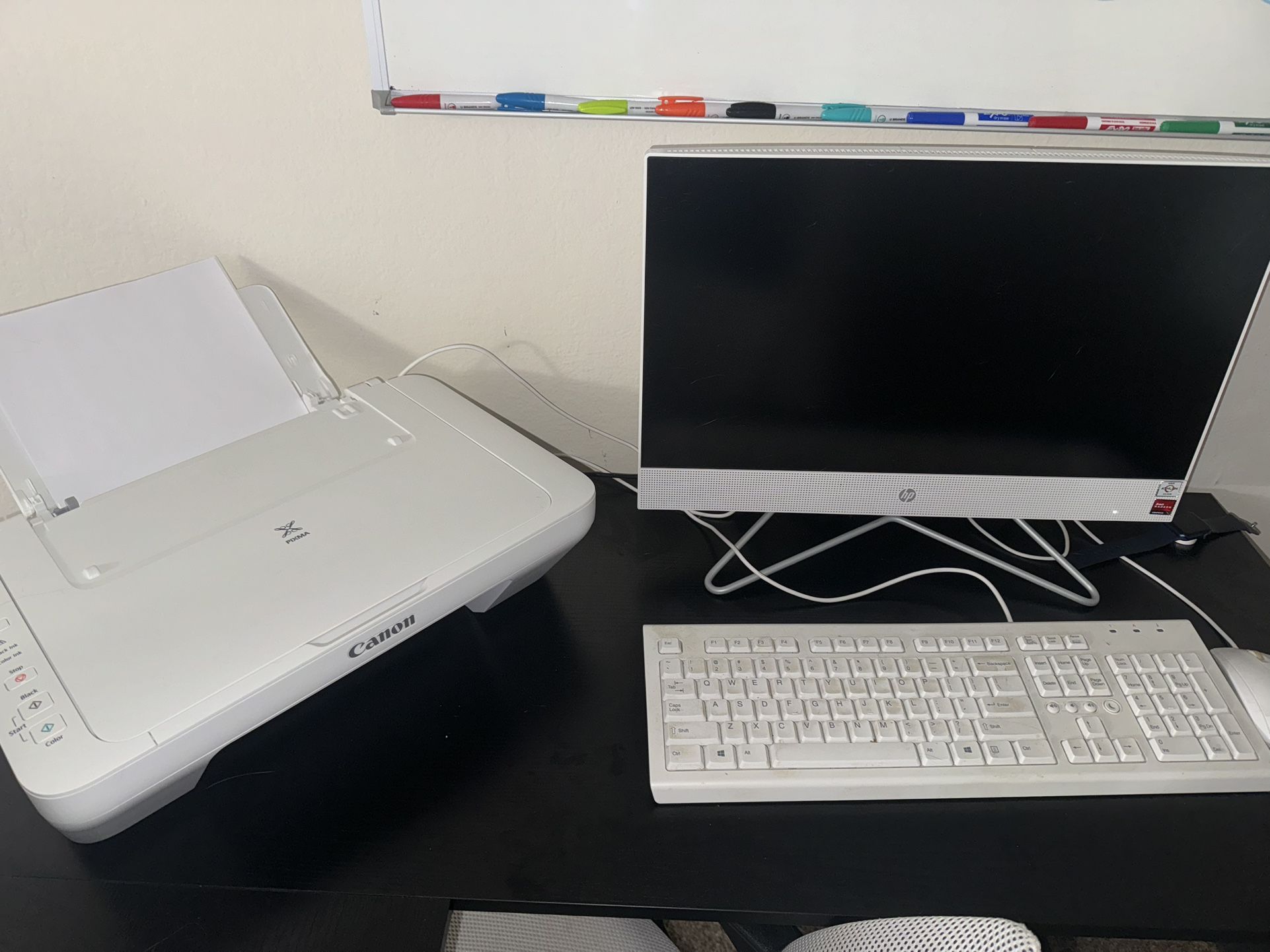 2 In 1 HP PC + printer