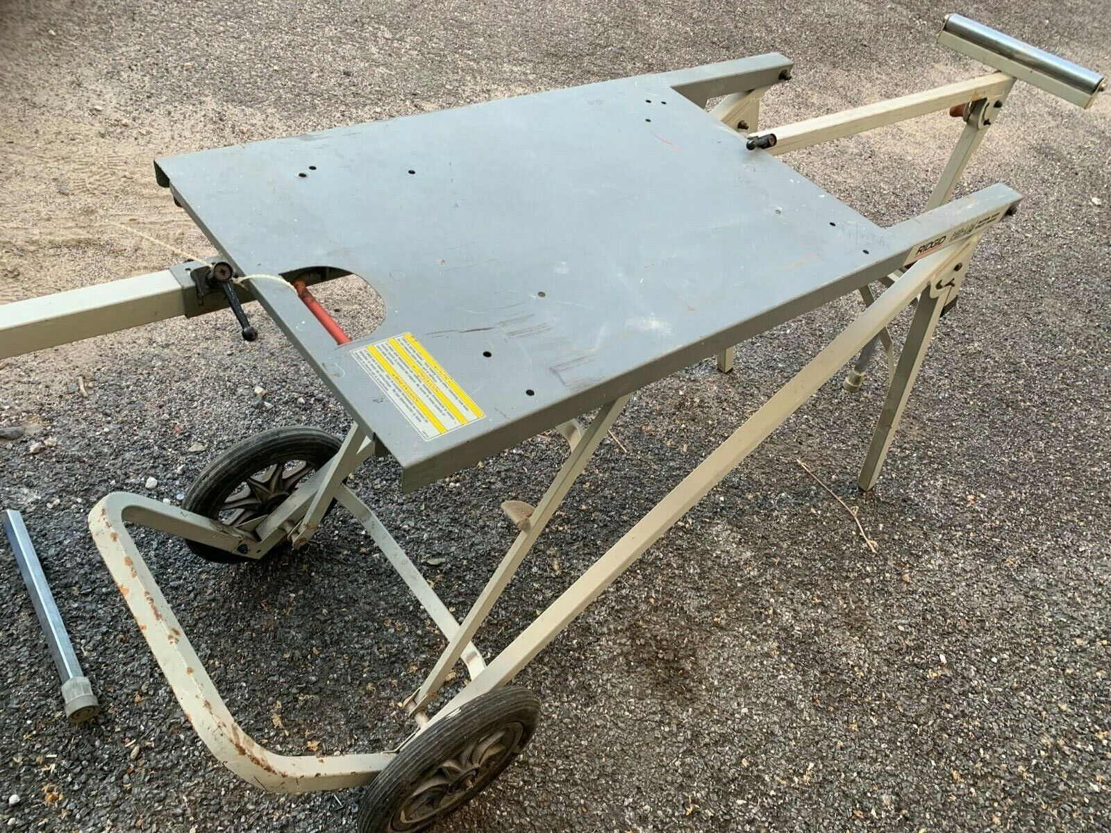 Ridgid MSUV Miter Saw Utility Vehicle AC9940 Work Stand Center Station