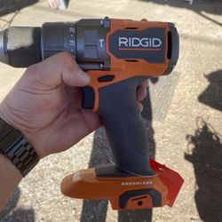 Sale Ridgid 18v Hammer Drill Tool Only $35 