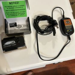 Harley Davidson, screaming eagle pro Street tuner and Harley Davidson trickle charger
