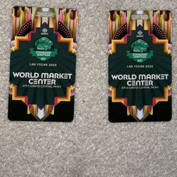 EDC Las Vegas 2x Standard Shuttle World Market Center
