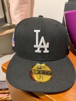 Dodgers 7 5/8 60th Anniversary patch w Blue UV