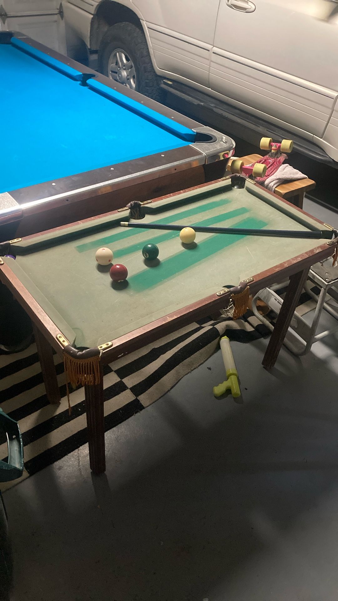 Vintage Mini Pool Table Kids