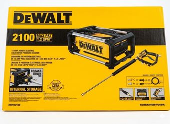 DeWALT 2100 PSI / 1.2 GPM Jobsite Electric Pressure Washer (DWPW2100)