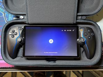 PlayStation Portal (Midnight Black) Bundle — Pulse Explore Earbuds + Carrying Case, Barely Used