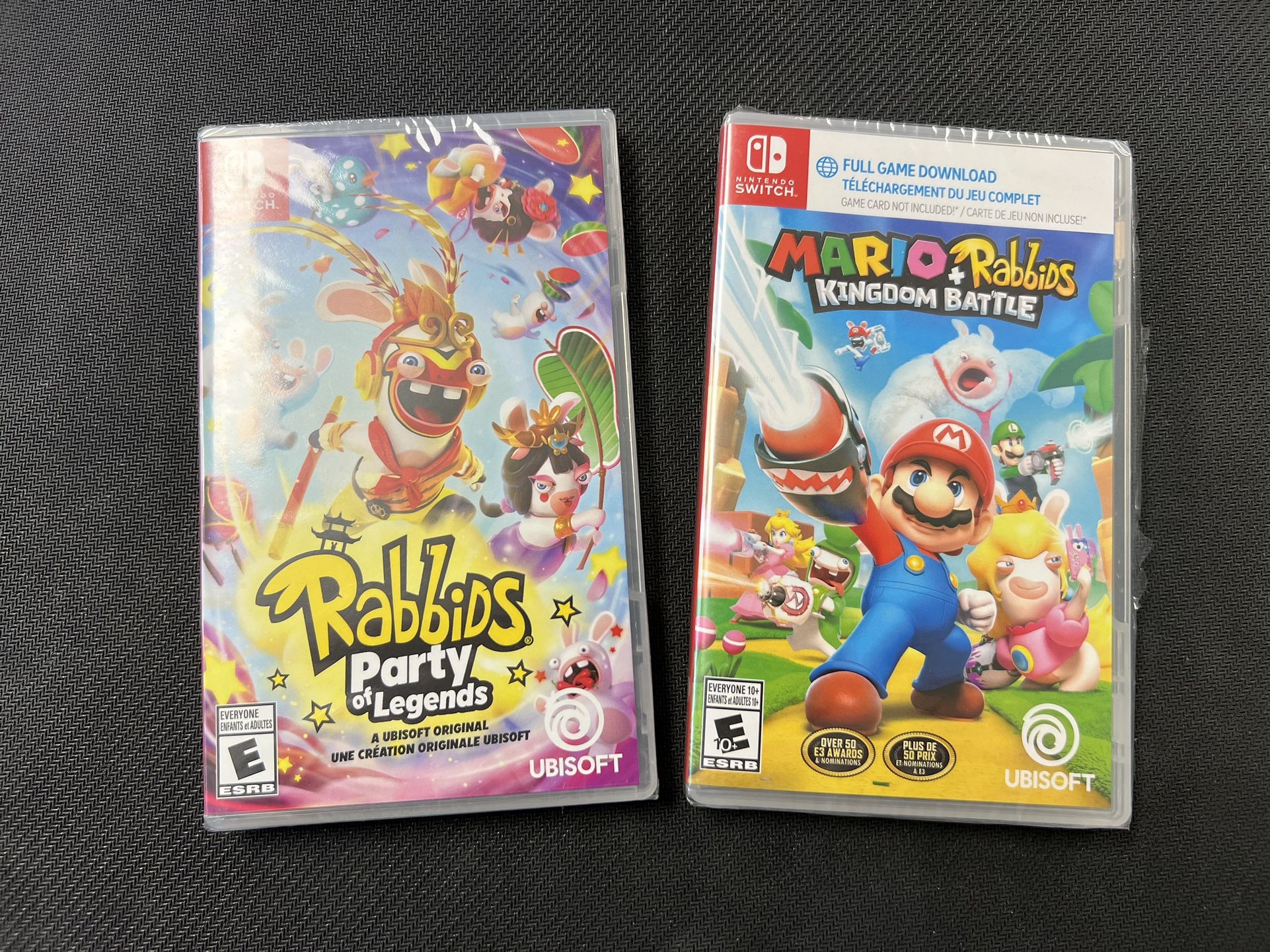 Rabbids Party of Legends & Mario + Rabbids Kingdom Battle - Nintendo Switch