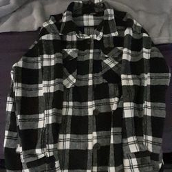 Plaid Shacket Coat
