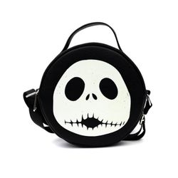 Nightmare Before Christmas Jack Skellington Park Bag GLOWS IN THE DARK. 