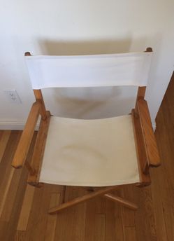 Directors chair. Original with refurbished cloth