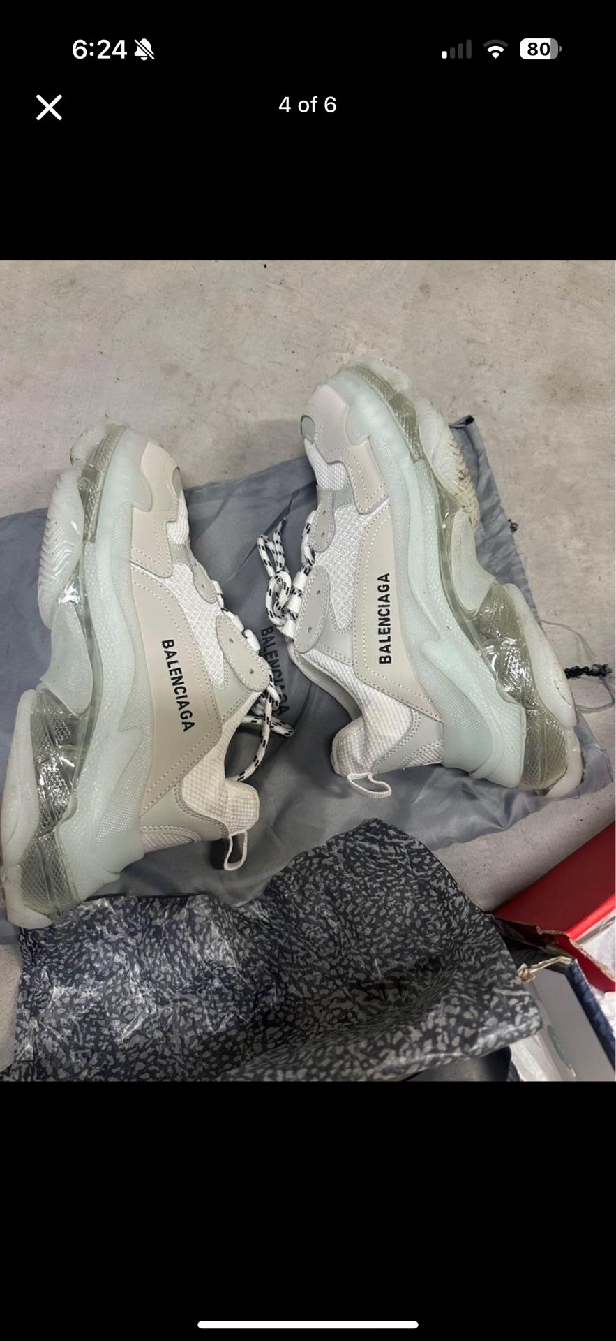 Balenciaga Triple White