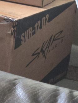 Brand New 12 sub woofer Skar audio