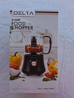 NEW 3 Cup, 2 Speed, Food Processor/Chopper