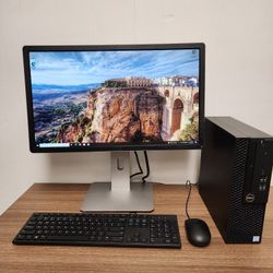 DELL OPTIPLEX 3050 WINDOWS 10 PRO
HDMI OUTPUT
DISPLAY PORT
DVD CD BURNER 
MULTIPLE USB PORTS
8GB DDR4 RAM
UP TO 32GB DDR4
I5 CORE 7TH GEN
