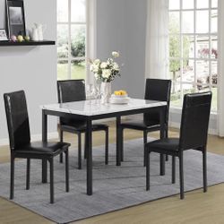 Dining Table & 4 Chairs