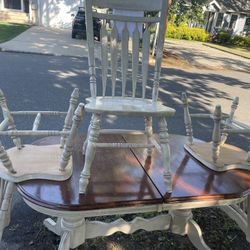 Table And 4 Chairs ($30 For All If You Pick Up Today  Tuesday)