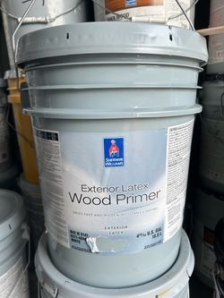 Exterior primer! Sherwin Williams!