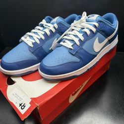 Nike Dunk Low Retro Dark Marina Blue Size 12.5