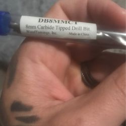 8mm Caribid Tipped Drill Bit Wood 