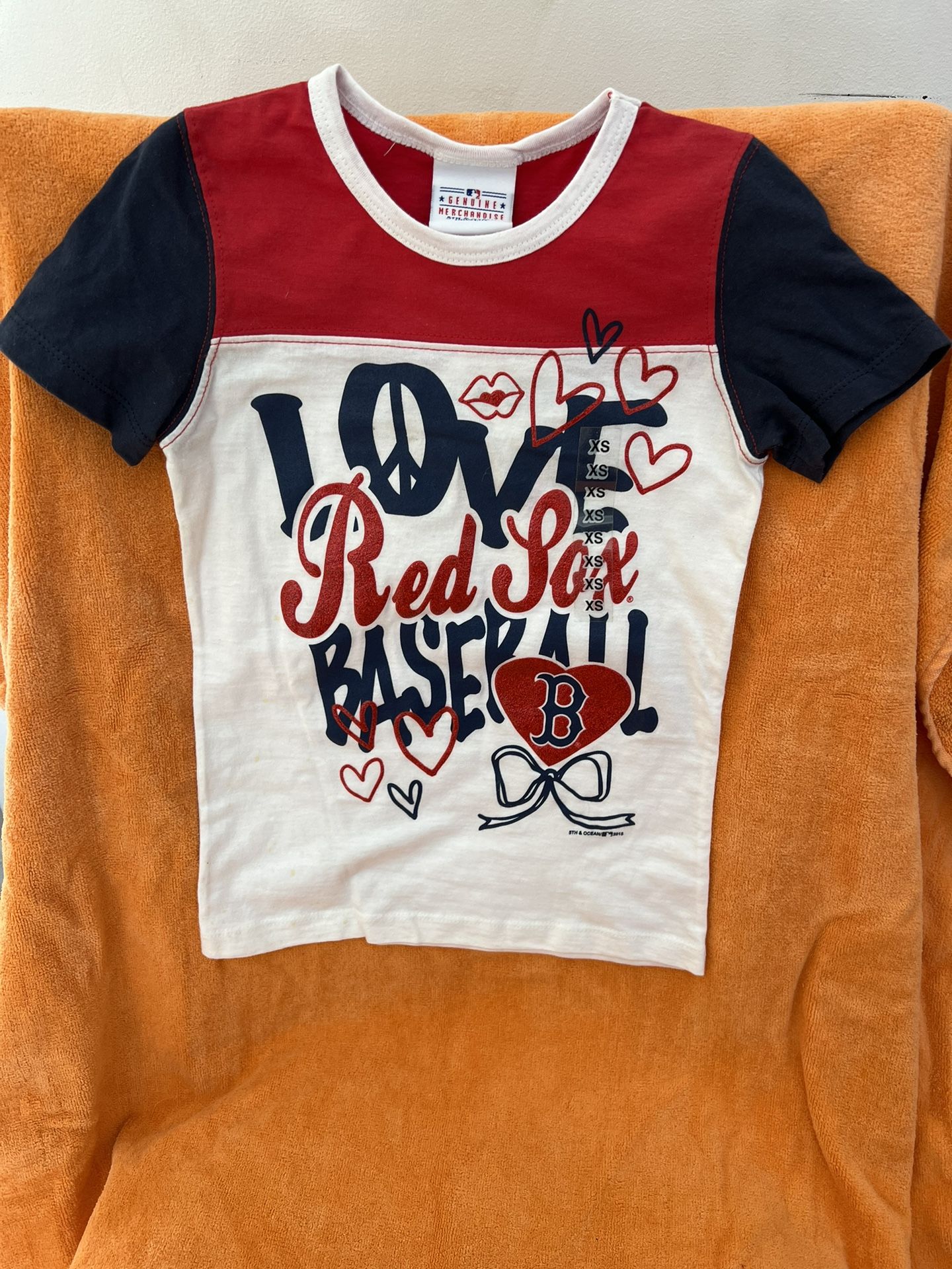 New Boston Red Sox Girls XS T-shirt