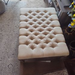 Tufted Ottoman/Coffee Table