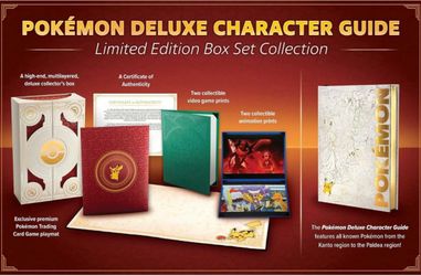 Sealed- Pokémon Deluxe Character Guide Limited Edition Box Set
