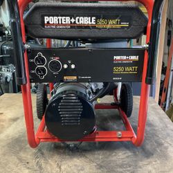 Porter Cable Generator