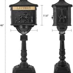 New Mail Box Heavy Duty Mailbox