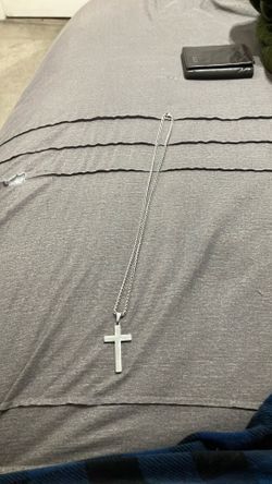 Cross necklace for men