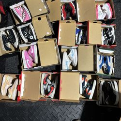 Toddler Shoes 6c And 7c Jordan Puma Converse Nike