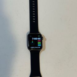 Apple Watch (Series 4) With Cellular- Space Gray Aluminum Case - 40 MM