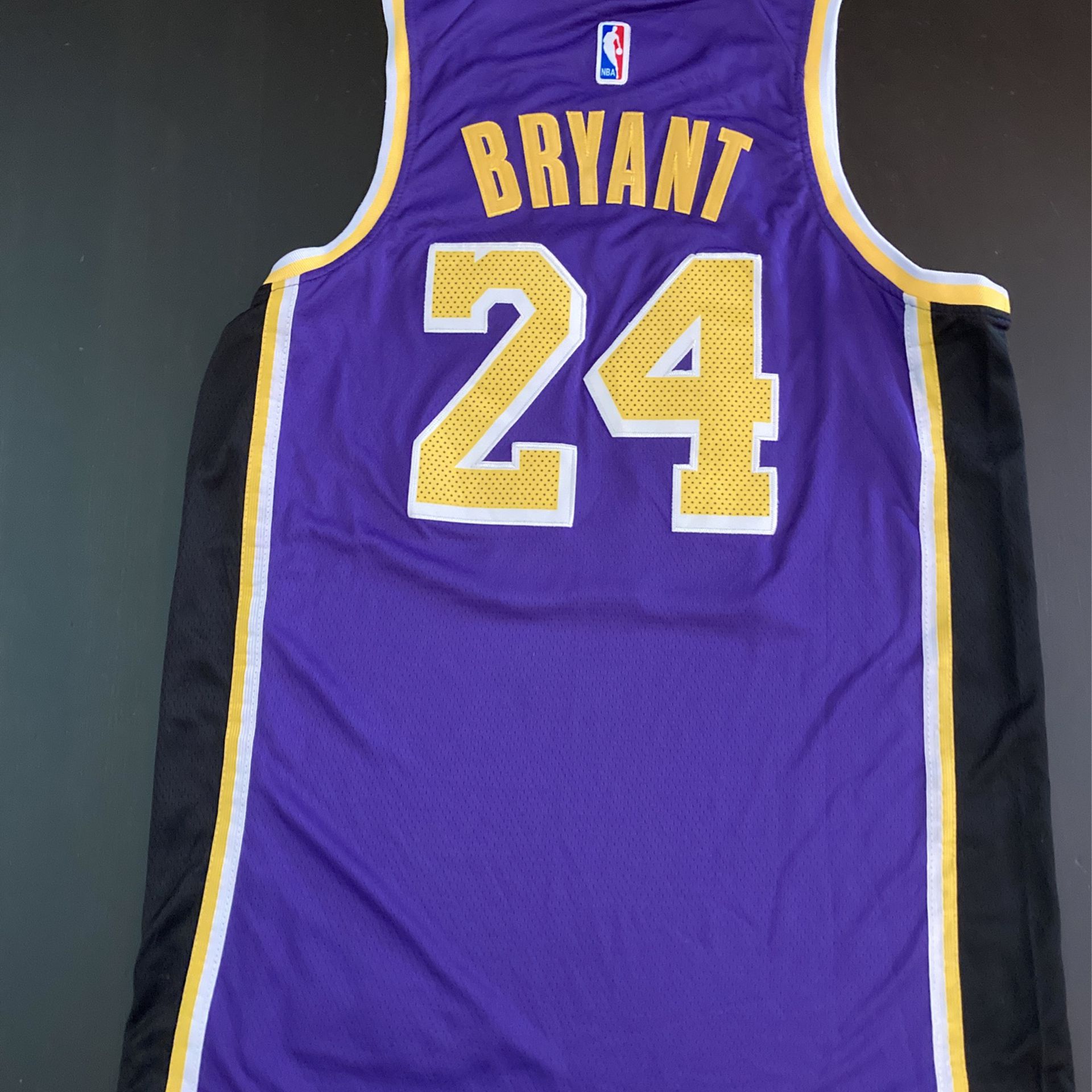Men's Kobe Bryant #24 Los Angeles Lakers Big Face Purple HWC