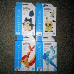 Pokemon Nano Blocks $25