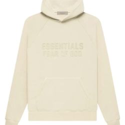 Essentials Fear Of God EGG SHELL Size XL New 