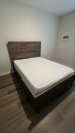 Bed Frame, Mattress & Box Spring – $600