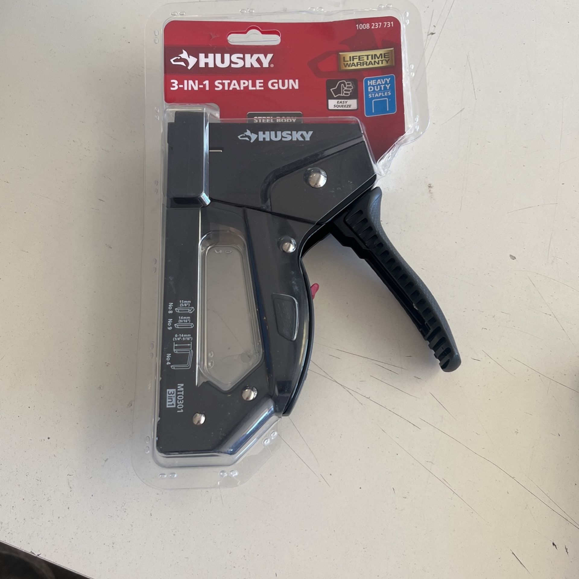 Husky 3-in-1 Staple Gun