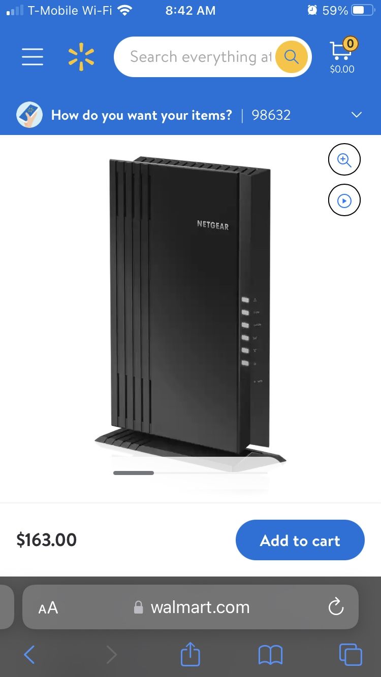 Netgear AX1800 Mesh Wi-Fi Extender 