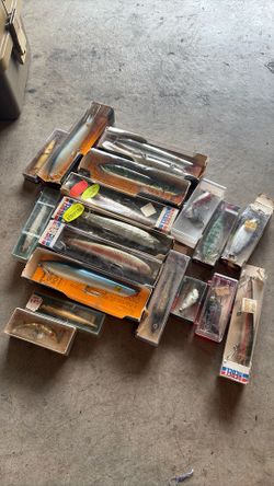 Repala’s & reverb lures + reels