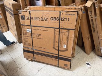 Glacier bay corner shower base 32in